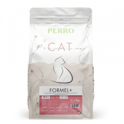 PERRO chat premium formule + sans céréales