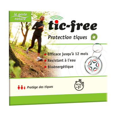 Médaillon de Protection contre les Tiques & Puces - ANIBIO Tic-free MEDTF