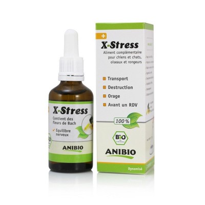 Complément alimentaire anti-stress X-STRESS ANIBIO