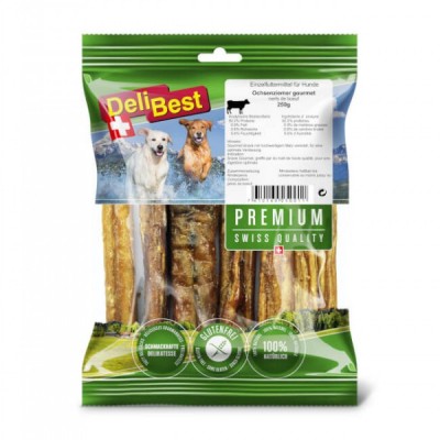 Nerfs de Boeuf Gourmet pour Chien - DeliBest Premium