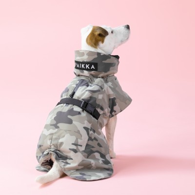 Veste Imperméable de Visibilité & Récupération Camouflage pour Chien - PAIKKA