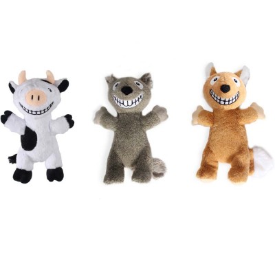 Peluche Chien 'Woodland Big Smille' | All For Paws - Vache, Loup, Renard