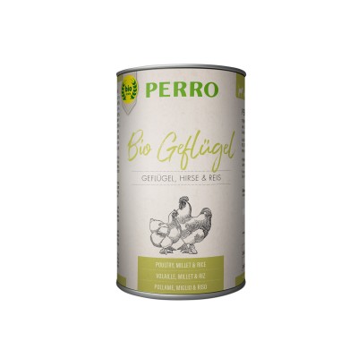 PERRO volaille bio millet et riz