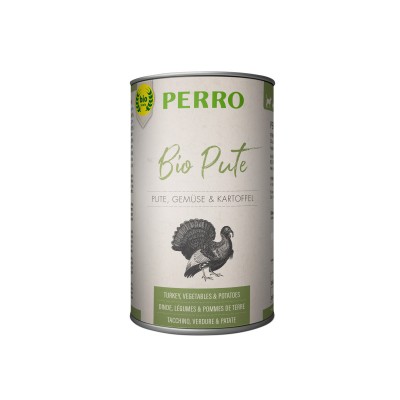 PERRO bio dinde légumes et pommes de terre