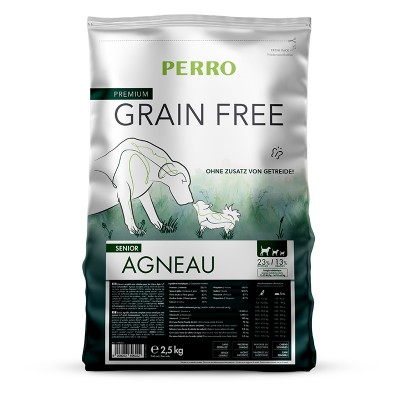 PERRO Grain Free Senior Light Agneau