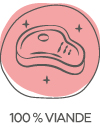 100% viande