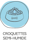 croquettes semi-humide