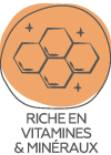 riche en vitamines & mineraux